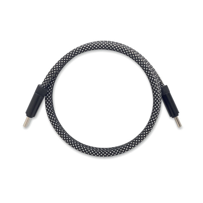 Branded Braided Magnetic RPET Charging Cable without branding