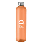 Branded RPET Water Bottle - 1000ml in Orange