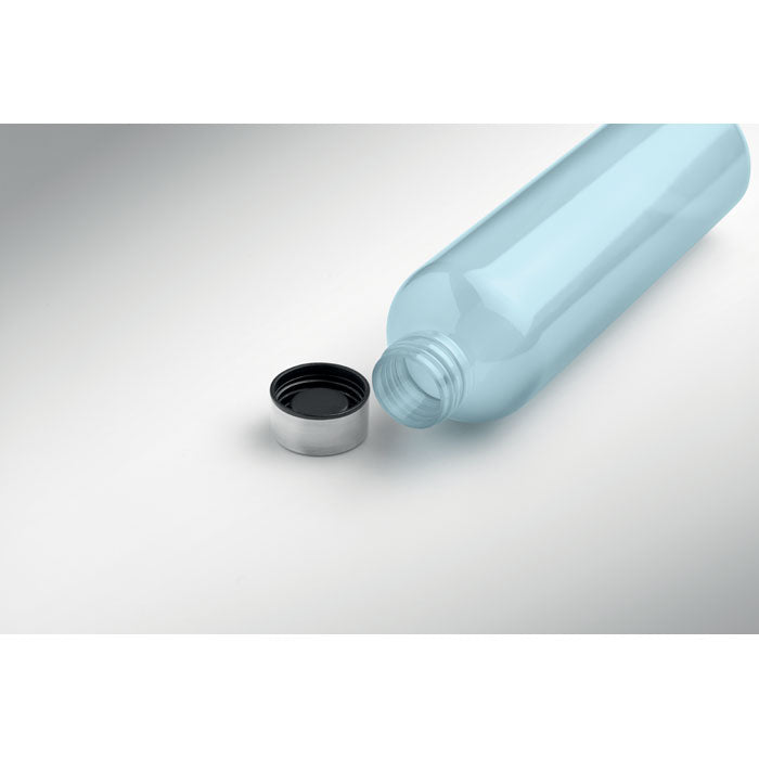 Branded RPET water bottle, open