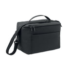 Branded PU Cooler Bag in Black
