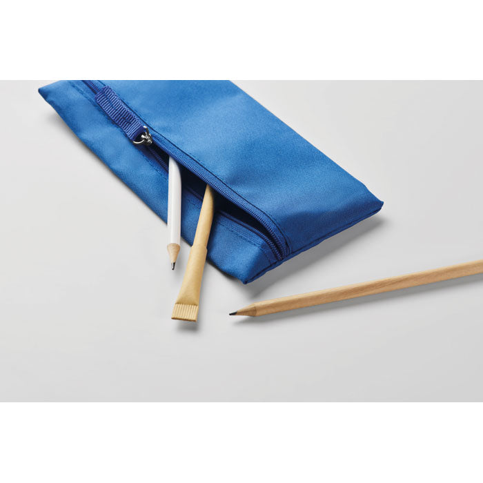 Branded Zippered RPET Pencil Case without branding