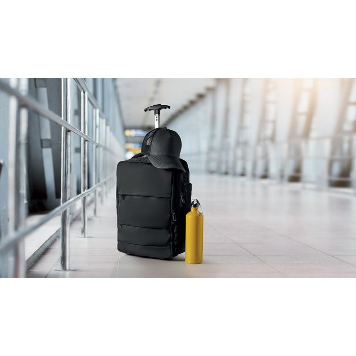 Branded Cabin Size Carry on Backpack 30 x 20 x 40cm in use