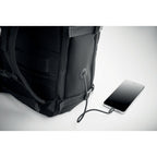 Branded Cabin Size Carry on Backpack 30 x 20 x 40cm in use
