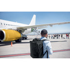 Branded Cabin Size Carry on Backpack 30 x 20 x 40cm in use