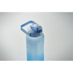 Branded RPET motivational bottle, in use