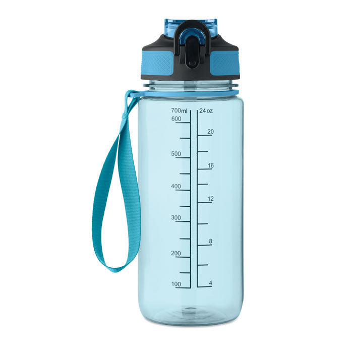 Branded RPET Sports Bottle with Straw - 700ml without branding