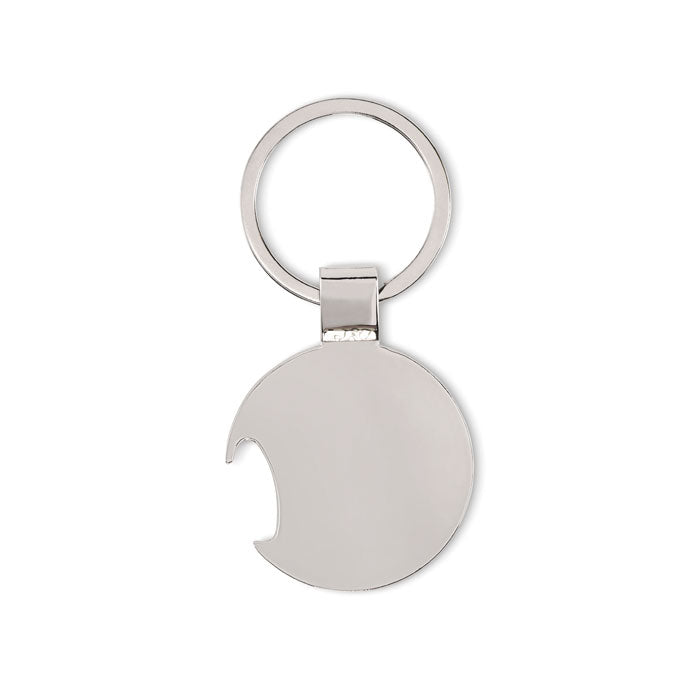 Branded Football Bottle Opener Key Ring without branding