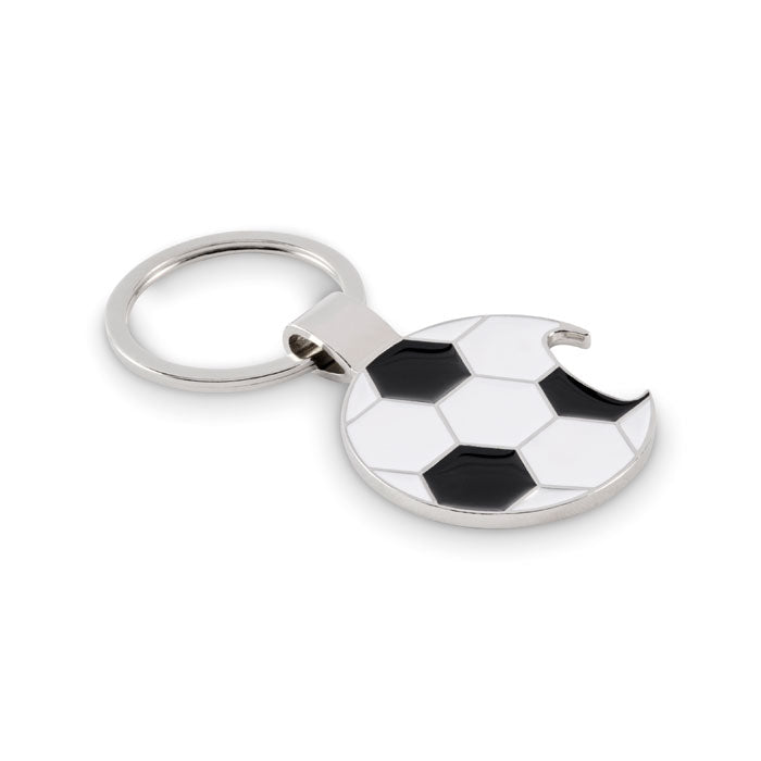 Branded Football Bottle Opener Key Ring