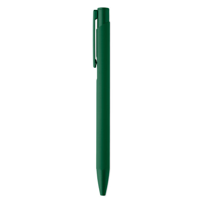 Branded Recycled Aluminium Pen with Rubberised Barrel without branding