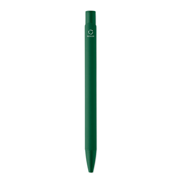 Branded Recycled Aluminium Pen with Rubberised Barrel without branding