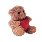 Branded Teddy Bear Plush with Heart without branding