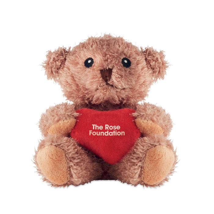 Branded Teddy Bear Plush with Heart