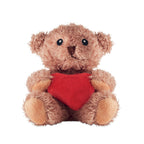 Branded Teddy Bear Plush with Heart without branding