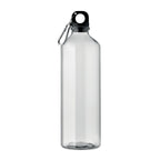 Branded RPET Bottle with Carabiner - 750ml in White