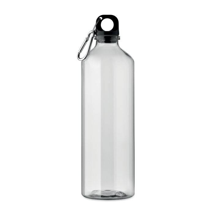 Branded RPET Bottle with Carabiner - 750ml in White