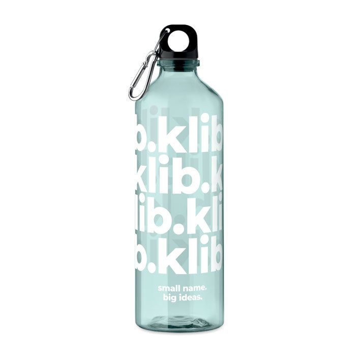 Branded RPET Bottle with Carabiner - 750ml