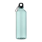 Branded RPET bottle with carabiner, 750ml