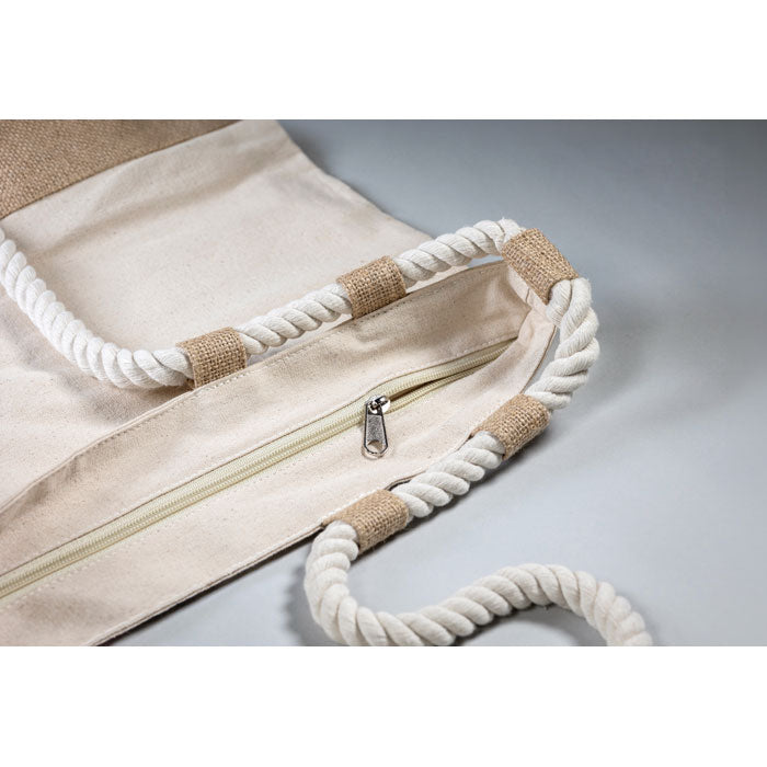 Branded Canvas Beach Bag without branding