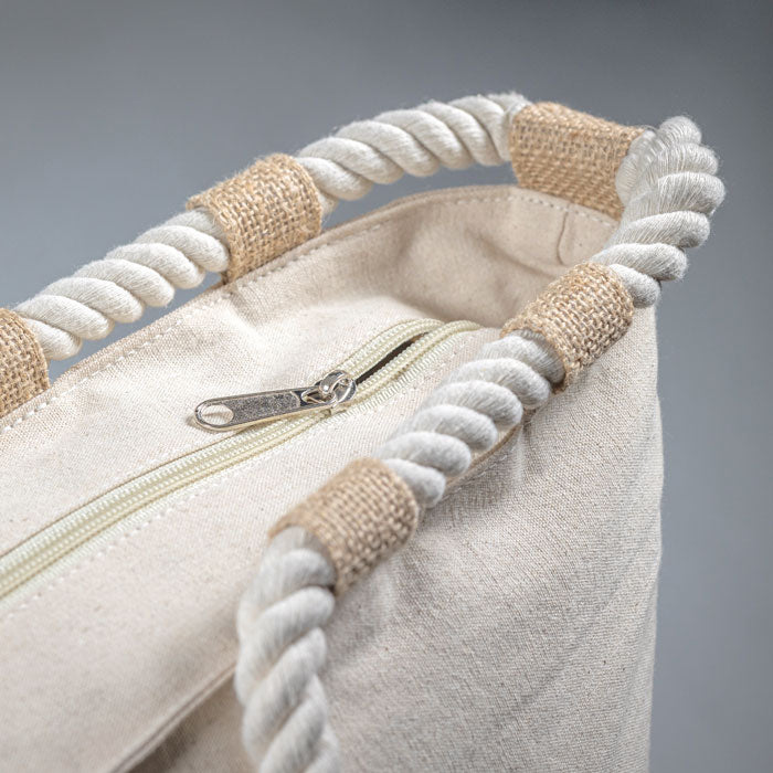 Branded Canvas Beach Bag without branding