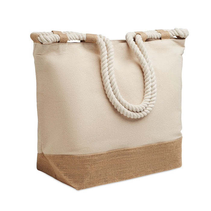Branded Canvas Beach Bag without branding