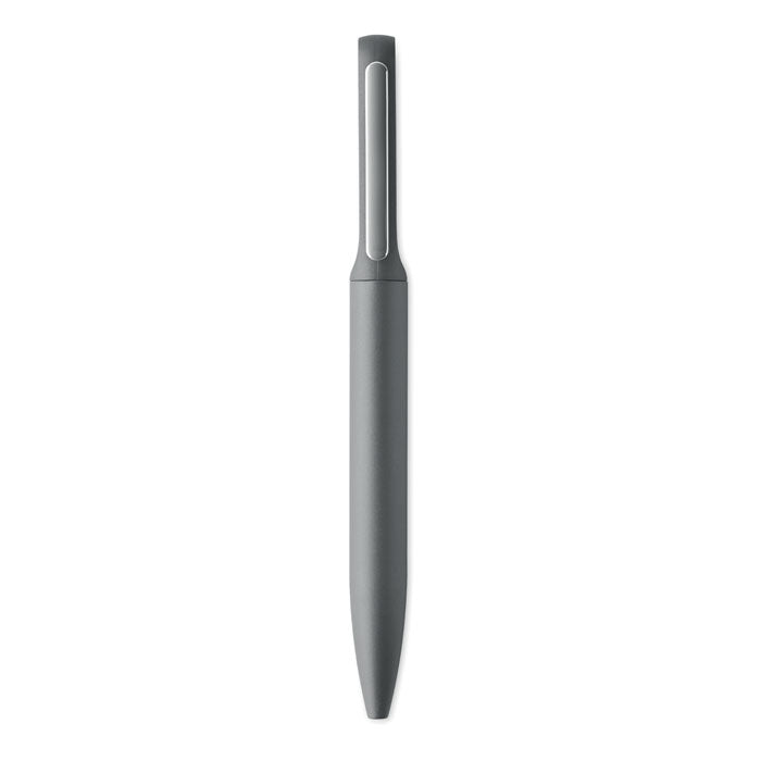 Branded Recycled Aluminium Twist Pen with Bamboo Clip without branding