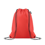 Branded Drawstring Bag RPET Non-woven in Red