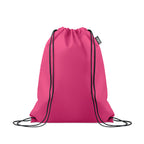 Branded Drawstring Bag RPET Non-woven in Pink