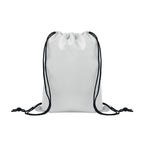 Branded Kids Drawstring Bag 190T RPET in White