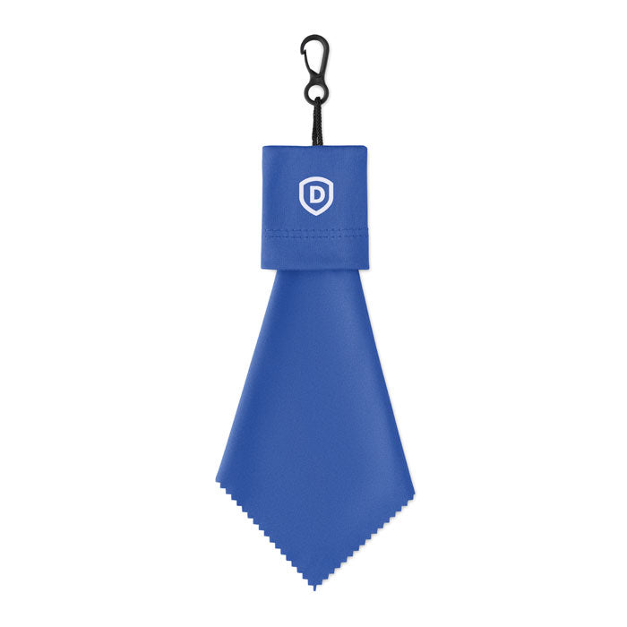 Branded RPET Cleaning Cloth with Pouch