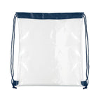 Branded Transparent Drawstring Bag without branding