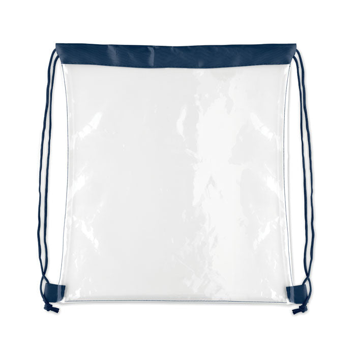 Branded Transparent Drawstring Bag without branding