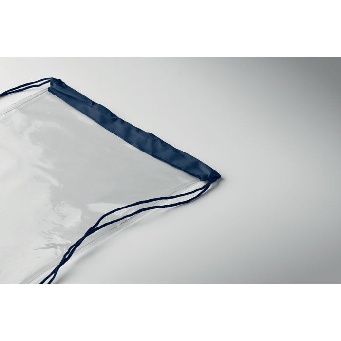 Branded Transparent Drawstring Bag without branding