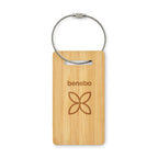 Branded Bamboo Luggage Tag