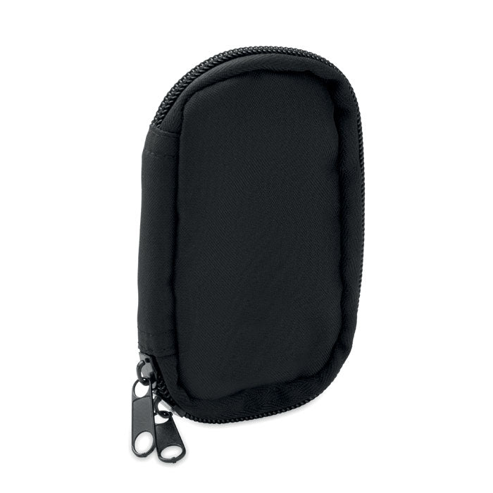 Branded RPET Zippered Key Case without branding