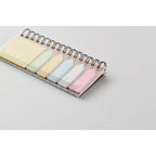 Branded Memo & Sticky Note Pad in use