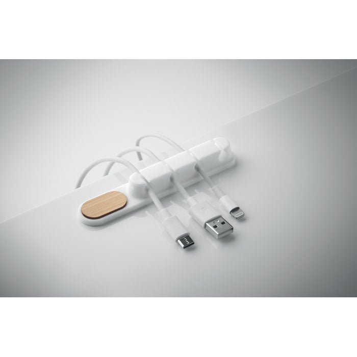 Branded Silicone Cable Organiser without branding