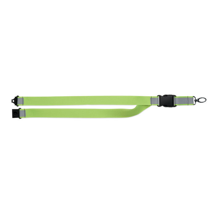 Branded Reflective RPET Lanyard without branding