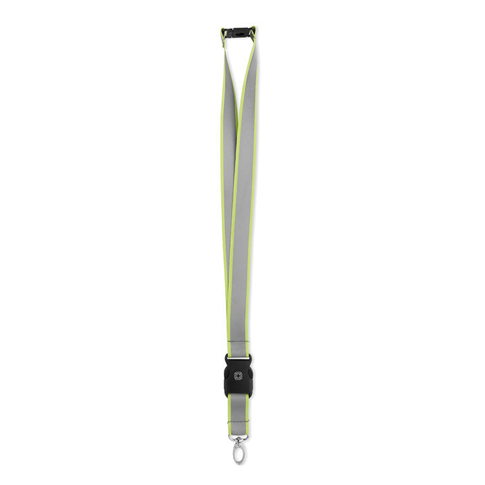 Branded Reflective RPET Lanyard