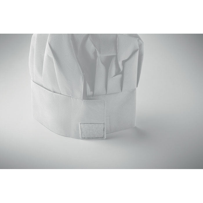 Branded Kids Chef Hat and Apron Set in use
