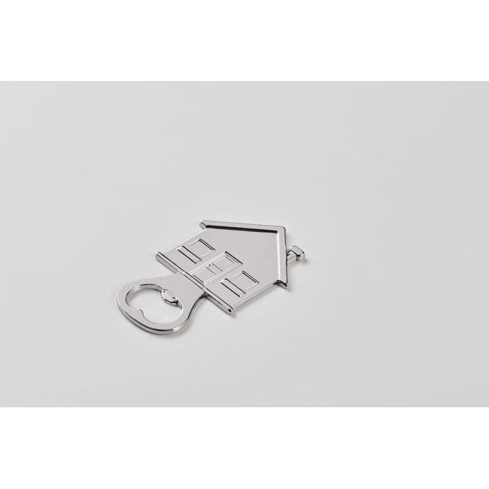 Branded House Shaped Bottle Opener without branding