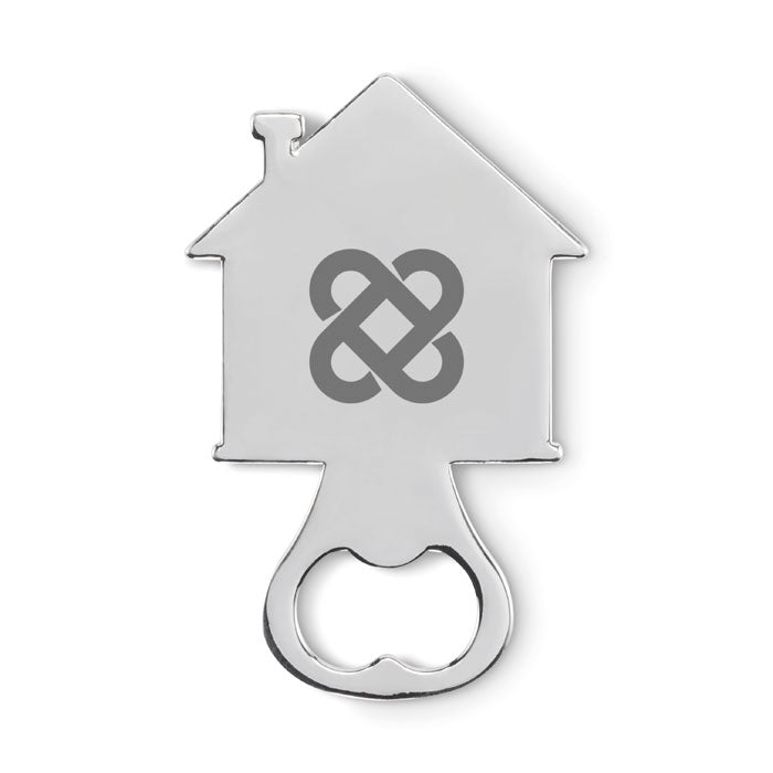Branded House Shaped Bottle Opener