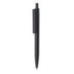 Branded Recycled ABS Ball Pen in Black