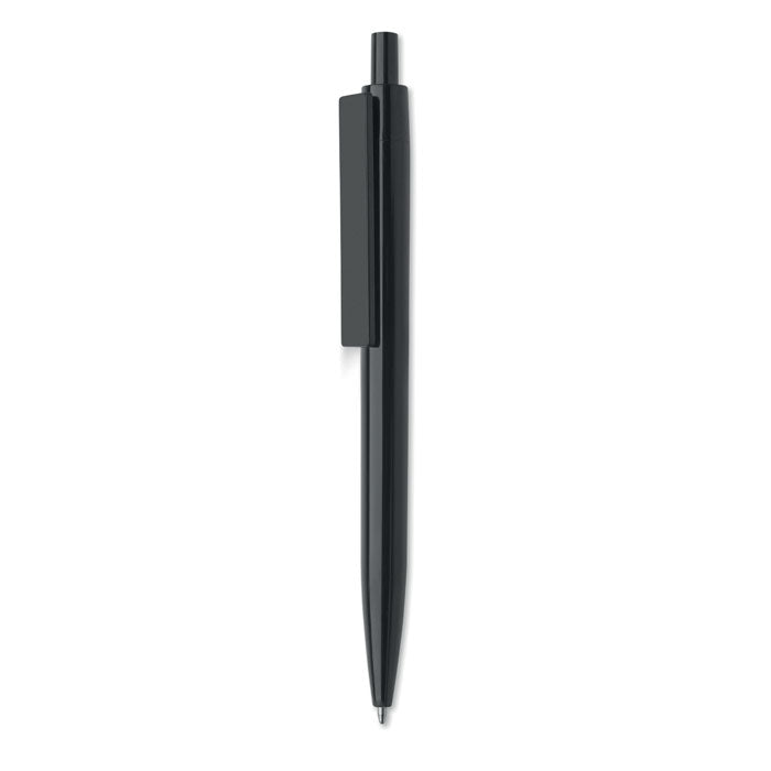 Branded Recycled ABS Ball Pen in Black