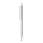 Branded Recycled ABS Ball Pen in White