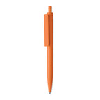 Branded Recycled ABS Ball Pen in Orange