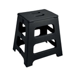 Branded Portable Foldable Stool in Black