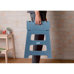Branded Portable Foldable Stool in use