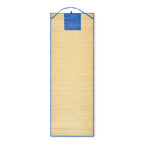 Branded Natural Straw Roll-Up Beach Mat without branding
