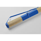 Branded Natural Straw Roll-Up Beach Mat without branding
