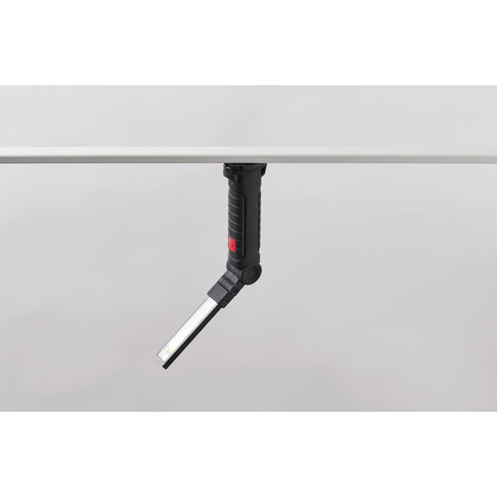 Branded Rechargeable Magnetic Work Light in use